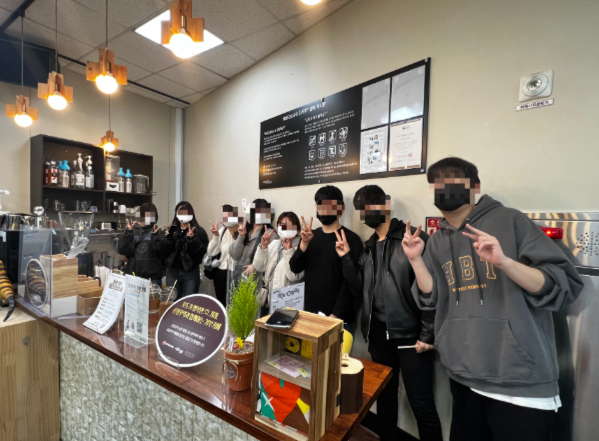 공정무역 기부카페 운영