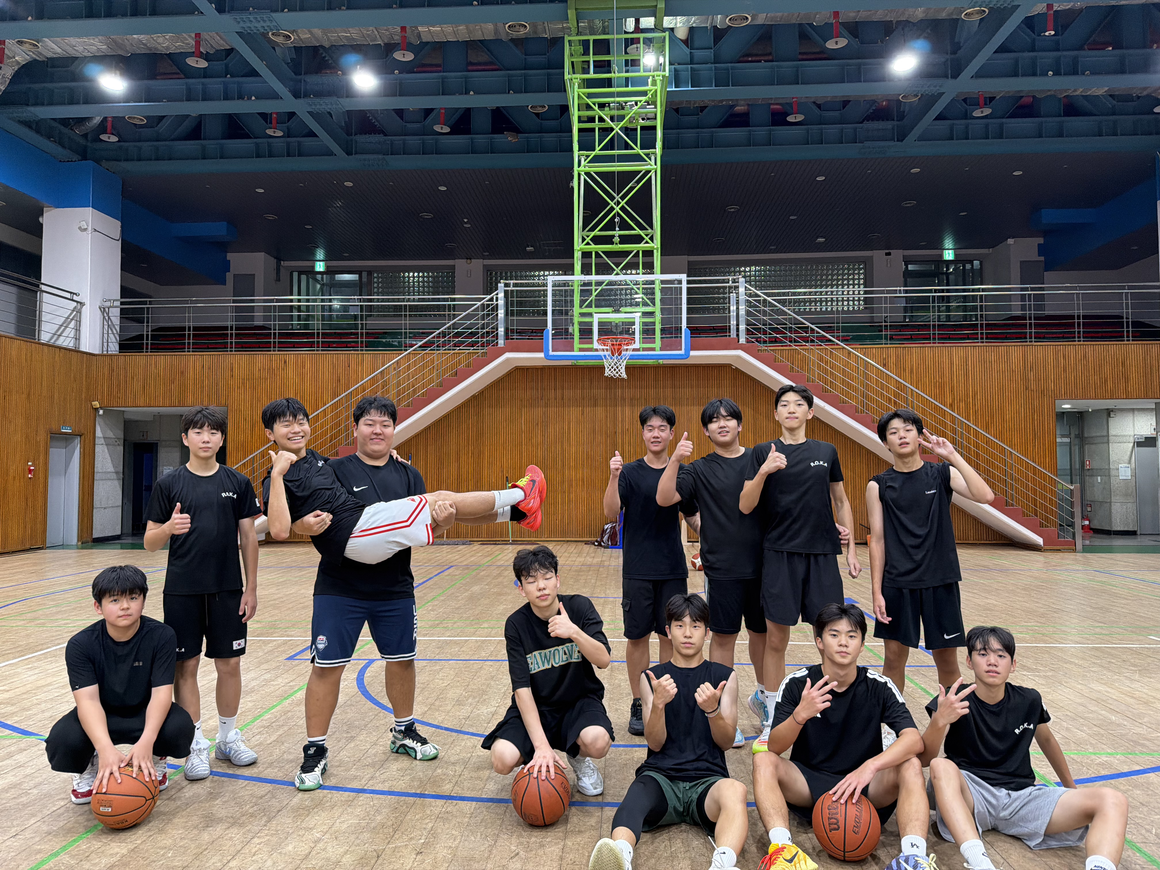 (26.8.8/8.29.) 산울림청소년센터 농구동아리×복사골스포츠센 친선경기 이미지